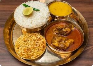 Executive Mutton Thali (4 Items)