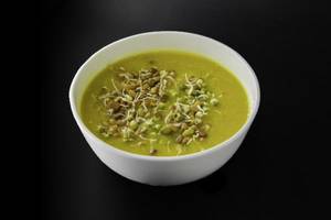 Red Lentil And Sprouts Soup