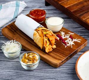 Schezwan Chicken Shawarma 