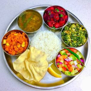 Rice thali
