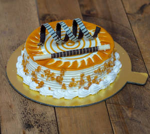 Choco Butterscotch Cake (Half Kg)