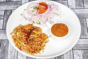 Veg Chilly Garlic Noodles 