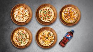 Party Pack 5 Pizza Cold Drink Combo 