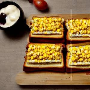 Cheese Corn Toast Sandwich