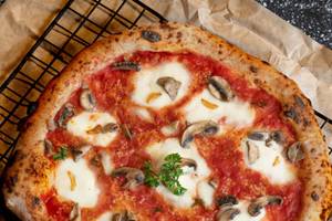 Gluten Free Funghi Pizza