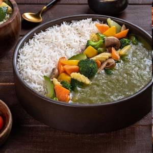 Palak - Chicken, Basmati Rice & Veggies