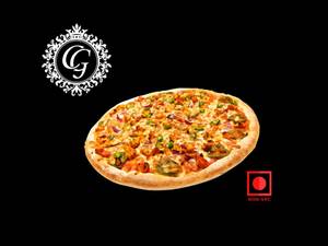 Tandoori Chicken Tikka Pizza  [thin Crust]