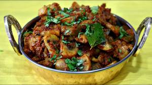 Mushroom kadai   