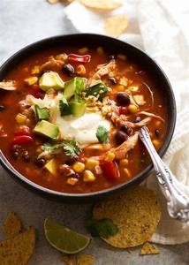 Chicken Mexican Hot Pot Soup