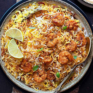 Prawns Biryani