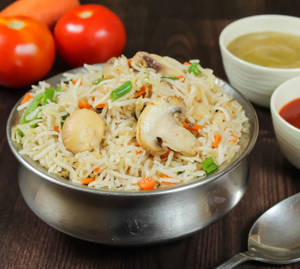 Mushroom Fried Rice