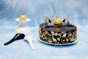 Ferorocher Chocolate Cakes (Eggless)