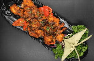 Red Pepper Prawn Dry