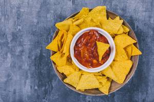 Nachos With Salsa