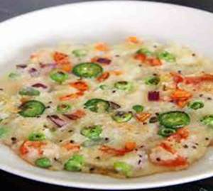Capsicum Chilly  Cheese Uttappam