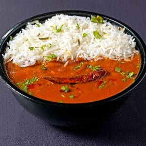 Rajma Rice With Raita