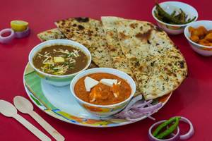 Paneer Naan, Dal Makhni, Rajdarbar Paneer