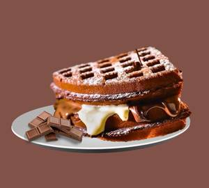 Triple Chocolate Waffle