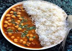 Chole + Rice