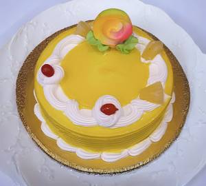 Eggless Pineapple Cake