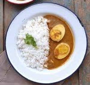 Egg Rice Thali