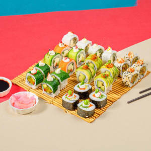 Veg Sushi Family Pack (24 Pcs)