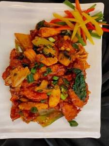 Fish Schezwan Style