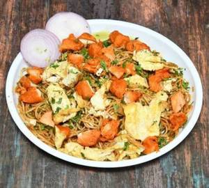Double Egg Double Chicken Hakka Noodles