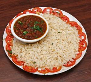 Ghar Ka Rajma With Gluten Free White Rice