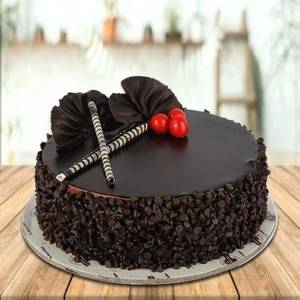 Dark Choco Chips Cake New
