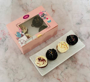 Assorted Cup Cake Box (4pc)