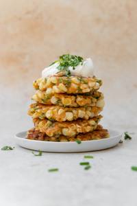 Cheesy Corn Patties