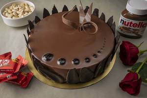 Eggless Italian Chocolate Cake