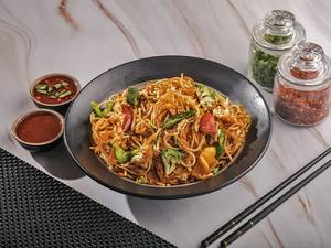 Egg Singapore Noodles
