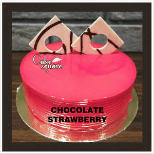 Chocolate Strawberry Cake (Half Kg)