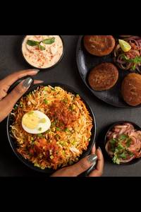 Chicken Tikka Kepsa Biryani [600 Gms] + Chicken Galauti [3 Pcs]