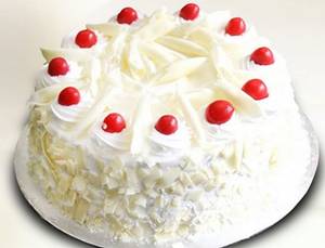 Eggless White Forest Cake [1 Pound]
