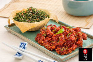 Crispy Spinach Chicken