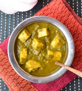 Palak paneer     