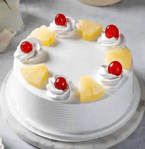 Pineapple Cake Half Kg