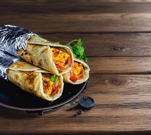 Paneer tika franky