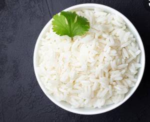 Plain rice