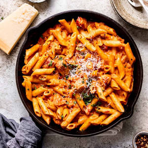 Chicken Mix Sauce Pasta
