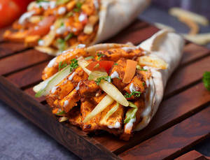Paneer Paratha Roll