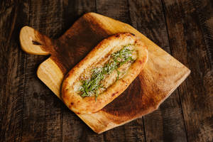 Buttter And Herbs Baked Garlic Bread