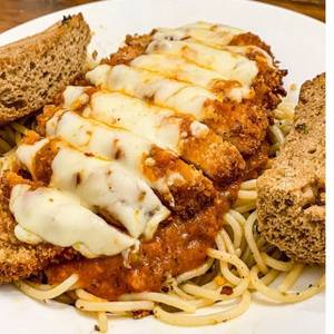 Parmesan Chicken Spaghetti