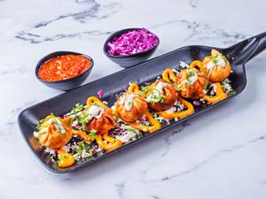 Fried Piri Piri Paneer Momos (6 Pcs)