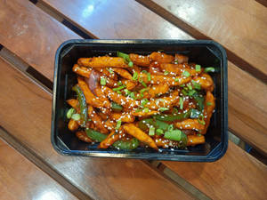 Honey Chilli Potato [650 Ml, 1 Bowl]