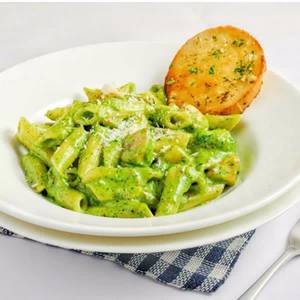 Penne Cream Pesto Veg Pasta