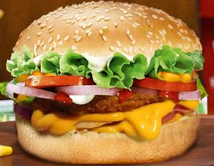 Crunchy Corn Burger